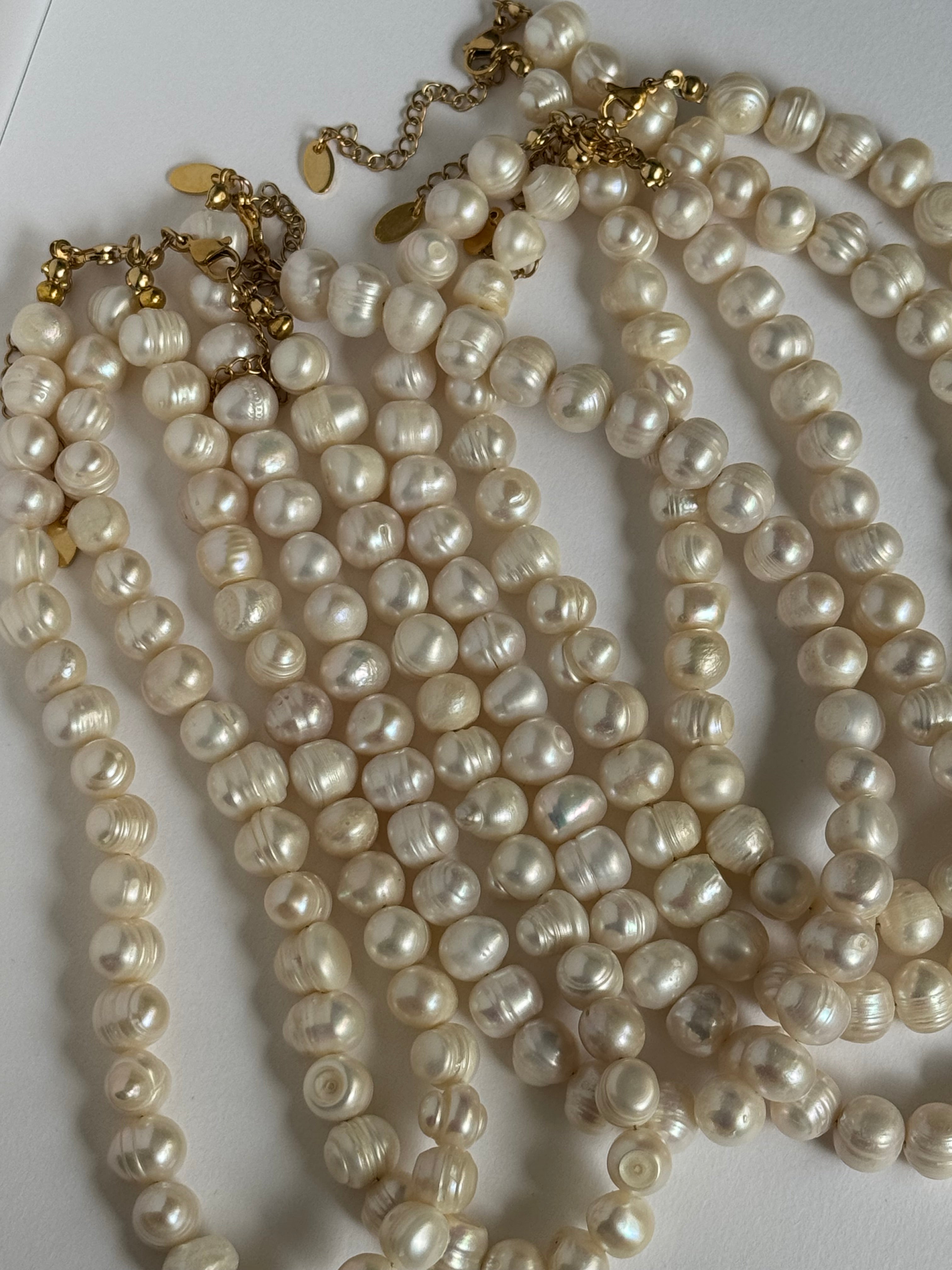 Collar de Perlas Chunky