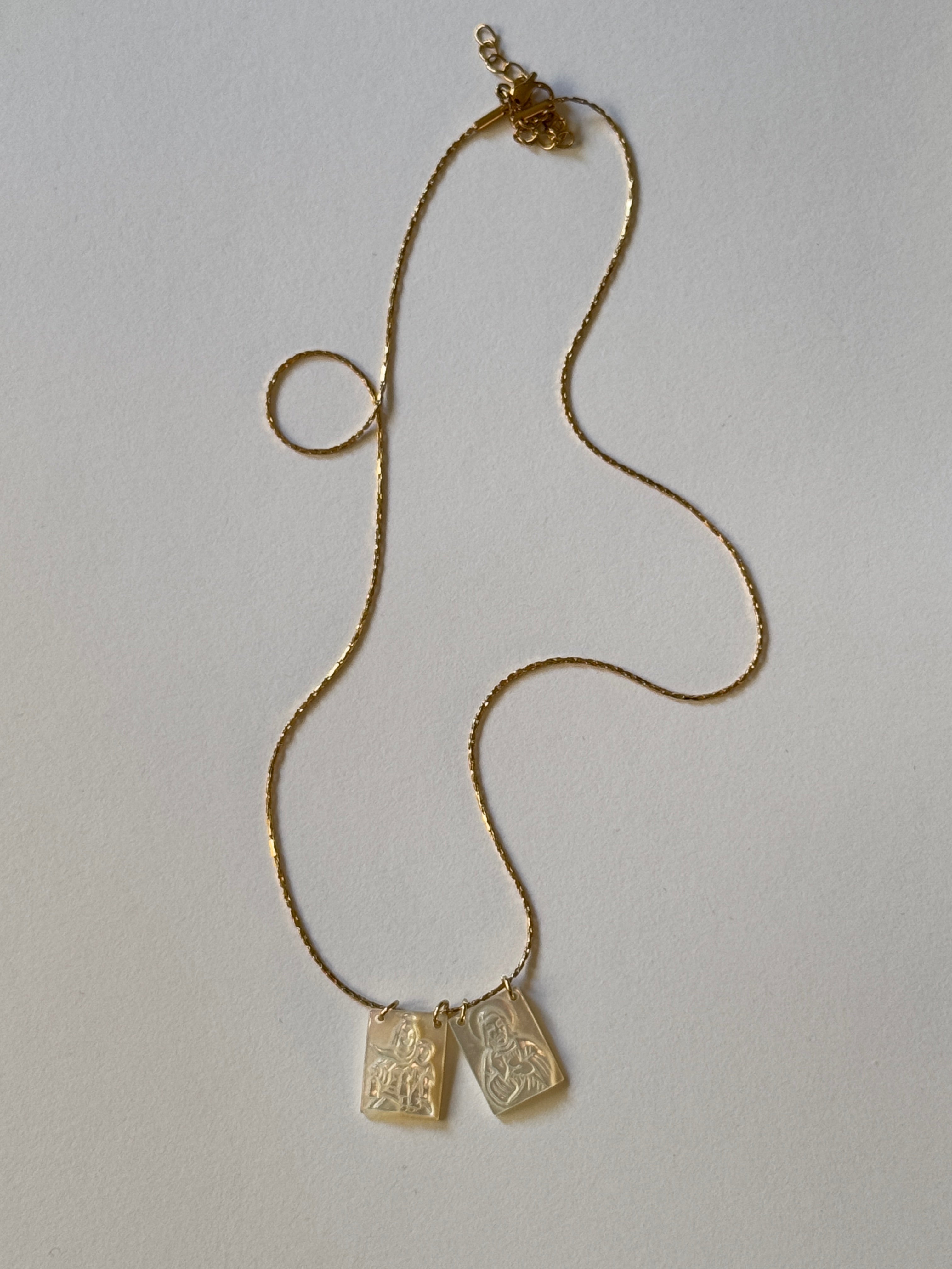 Collar Doble Madre Perla