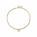 Contour Marquise Necklace
