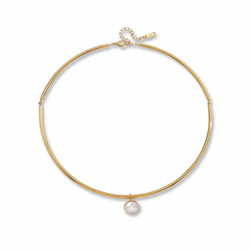 Contour Oval Necklace