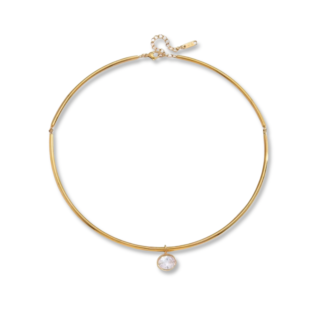 Contour Oval Necklace