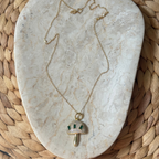 Collar Mushroom Emerald