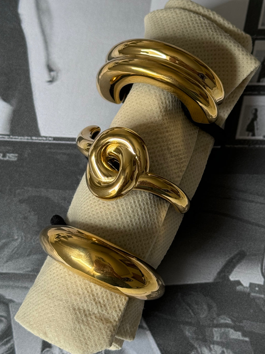 Hair Cuffs Acero Inoxidable