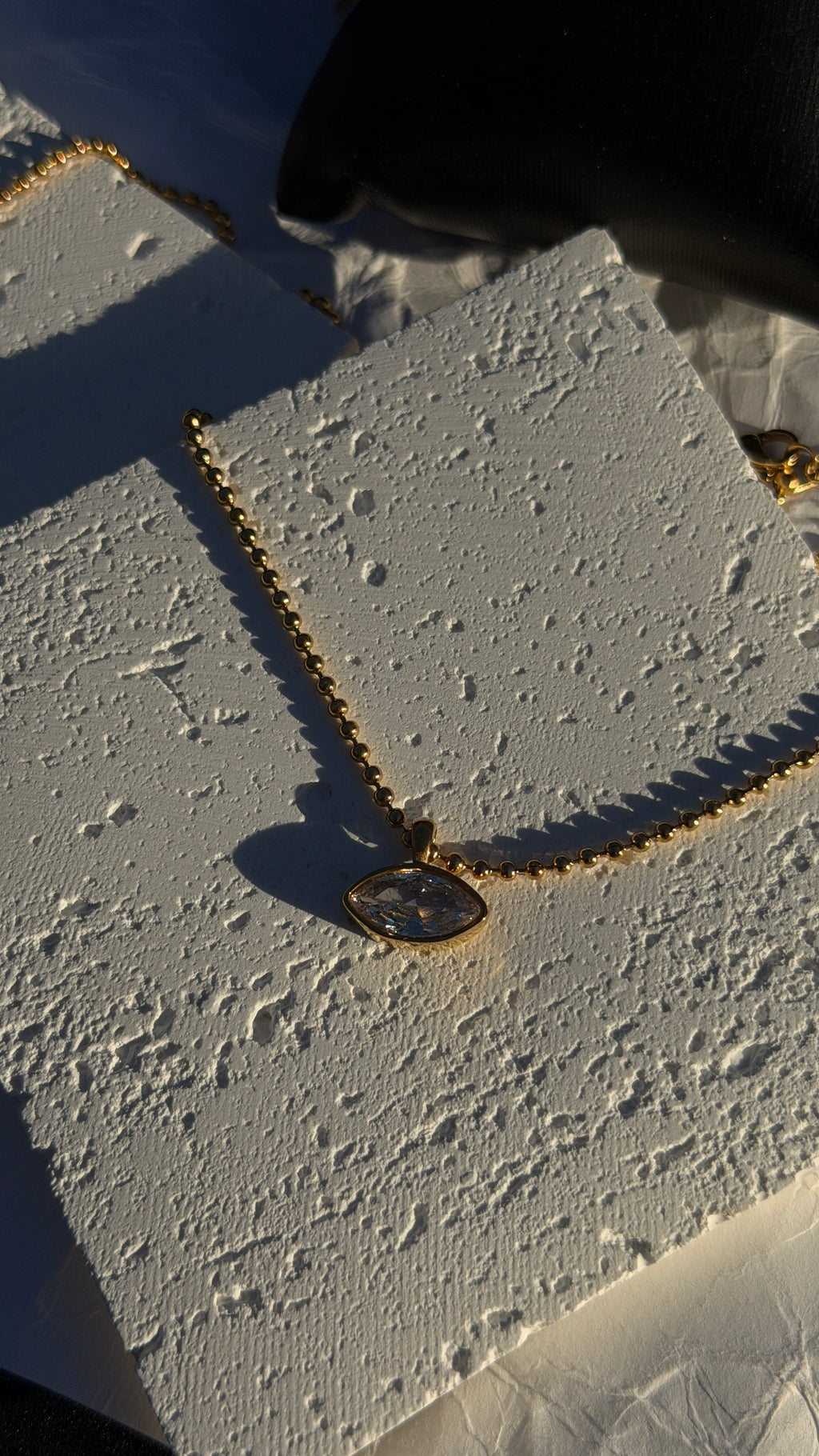 Velour Marquise Necklace