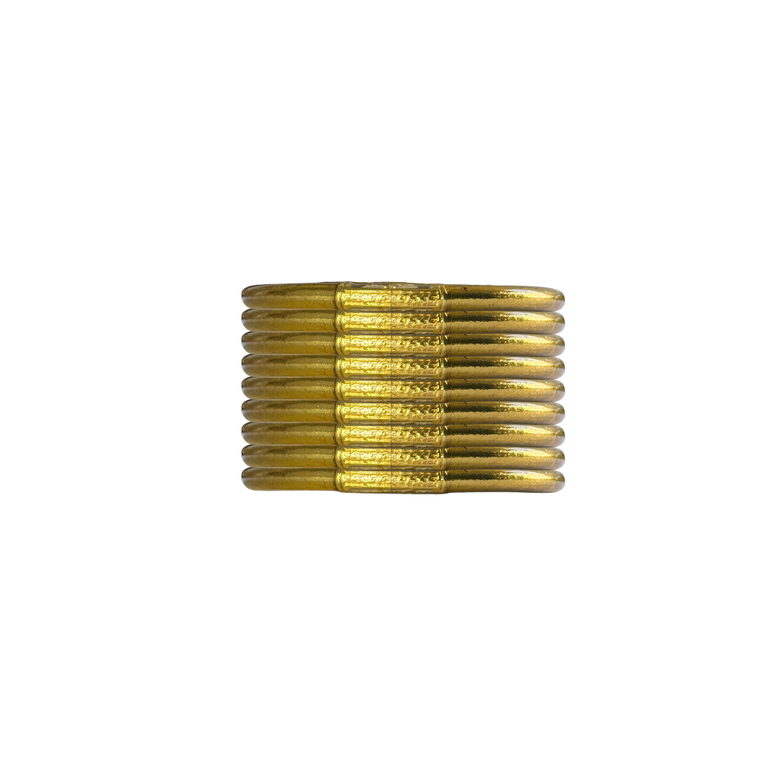 Single Buddha Antique Gold