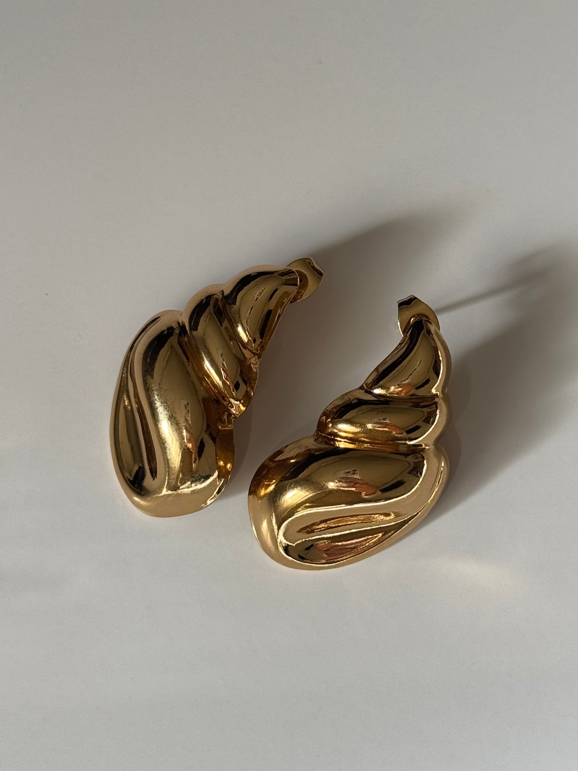 Aretes Sea Shell Gold