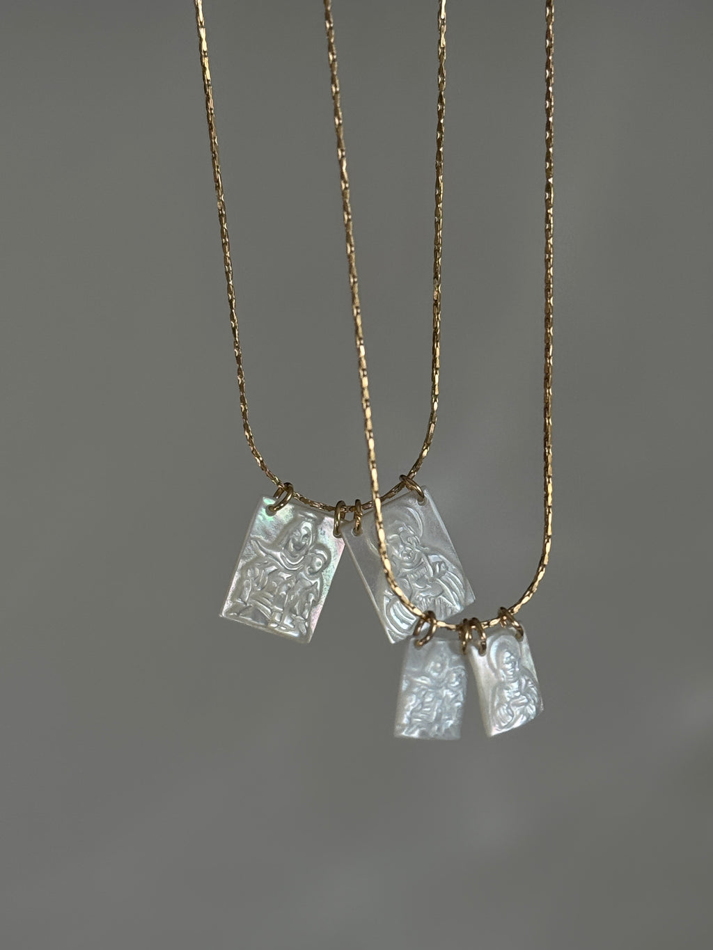 Collar Doble Madre Perla