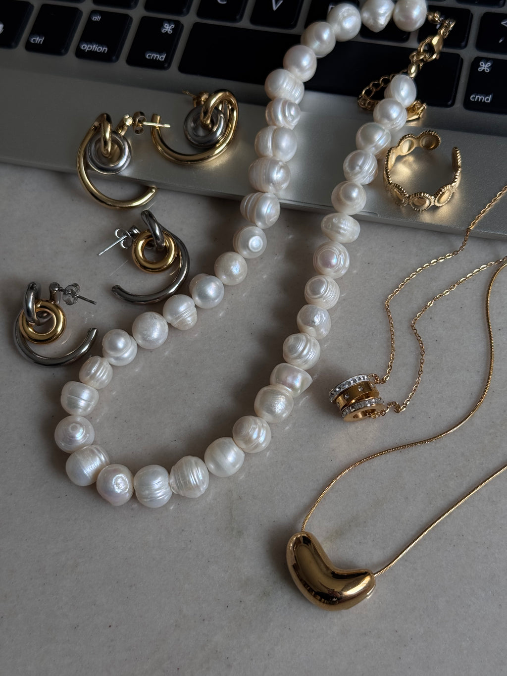 Collar de Perlas Chunky