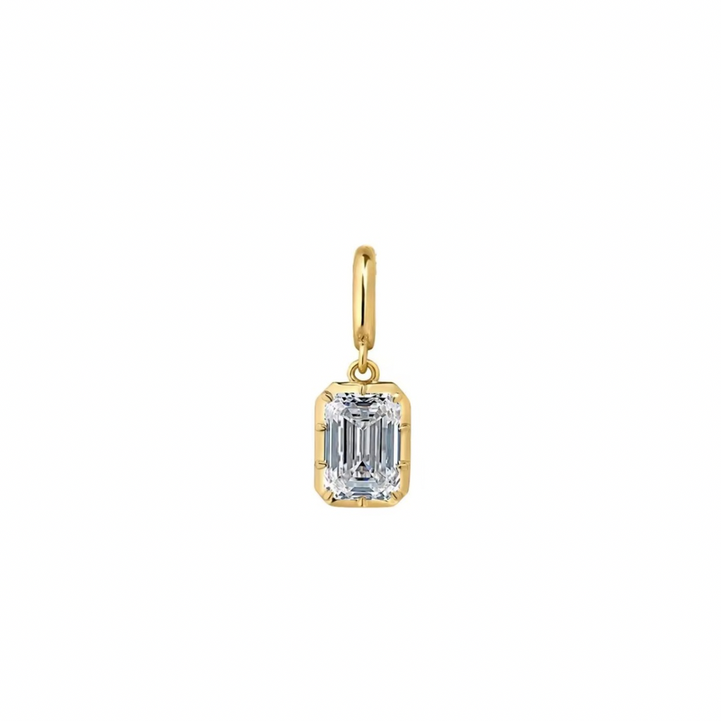 Emerald Cut Charm