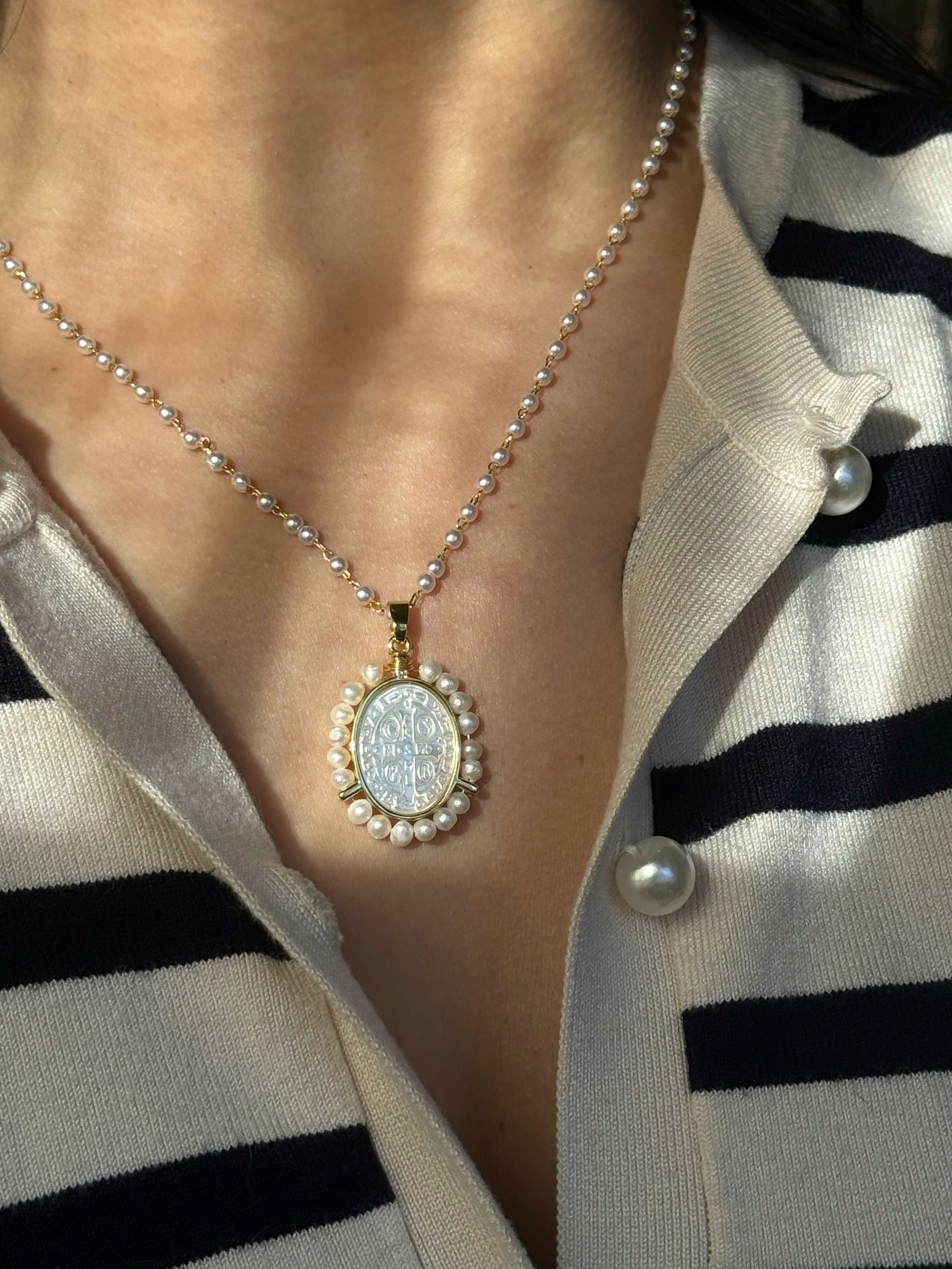 Collar Perla San Benito