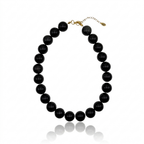 Natural Obsidian Necklace
