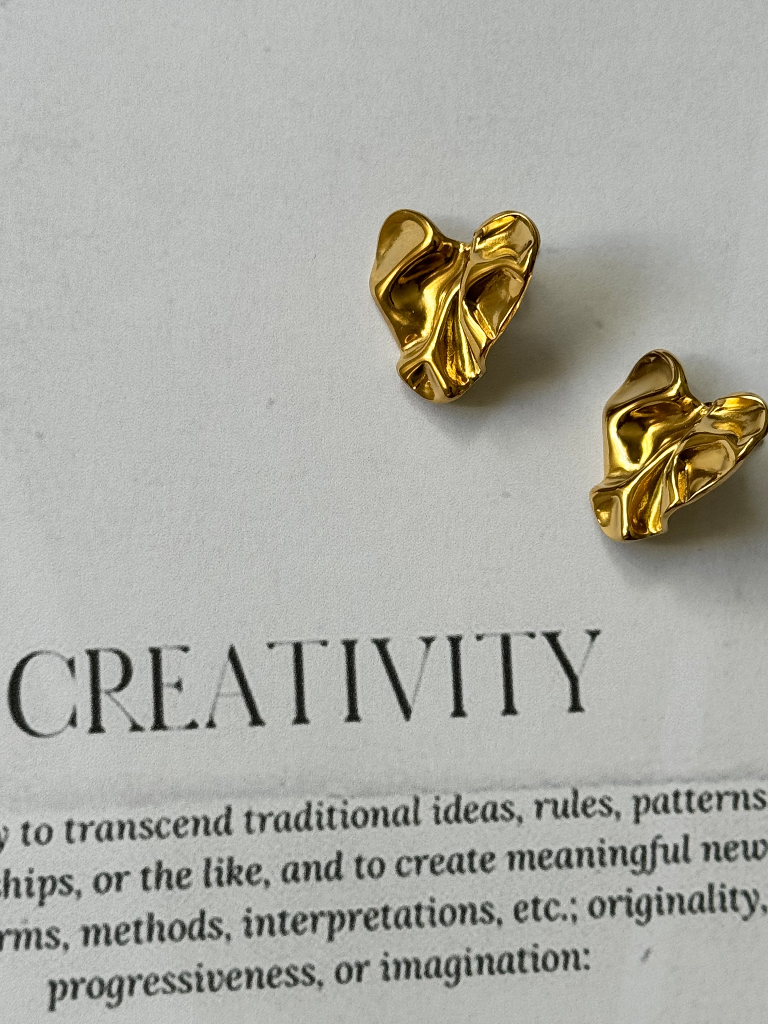 Aretes Vintage Heart