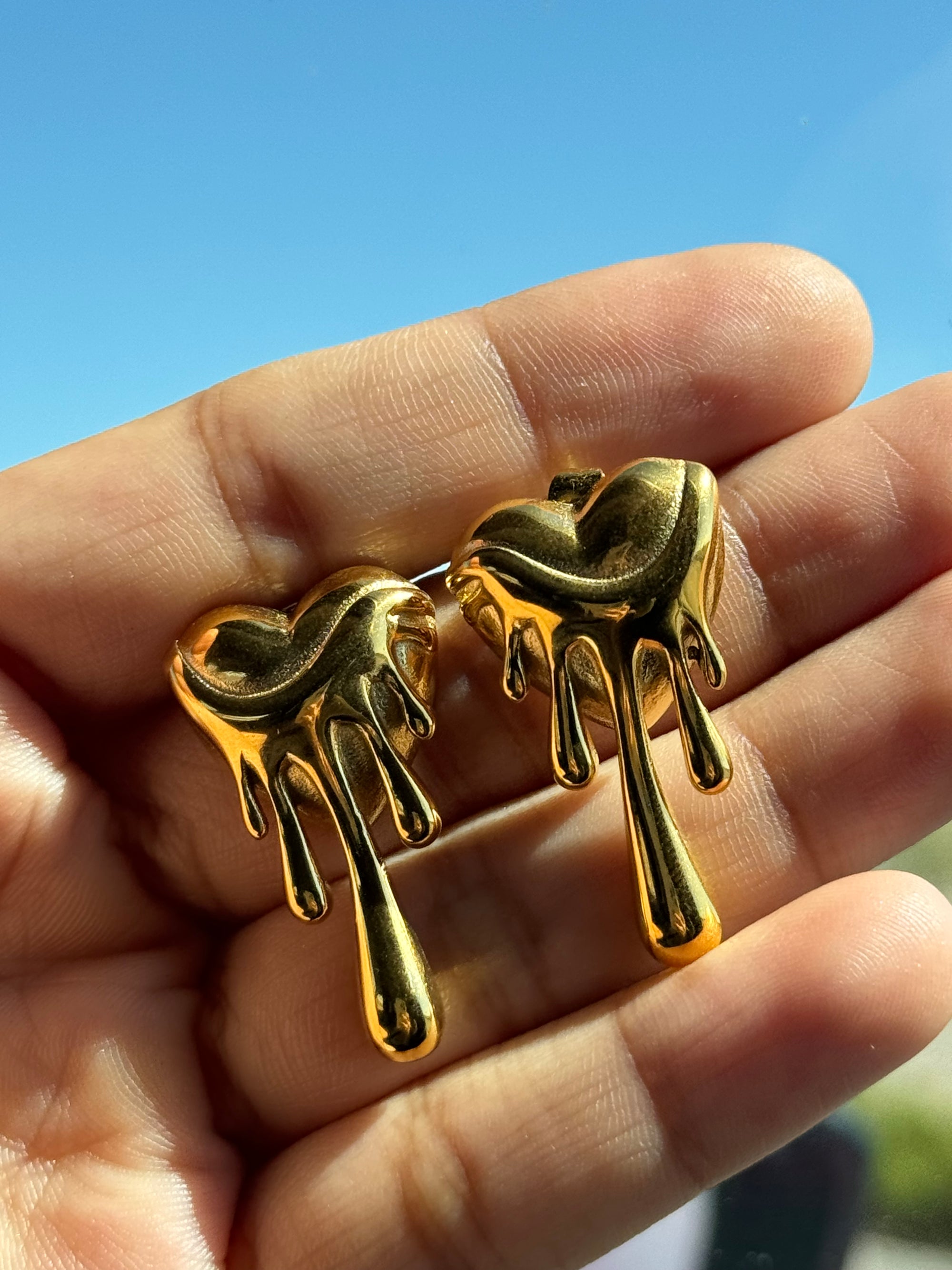 Aretes Blood Heart