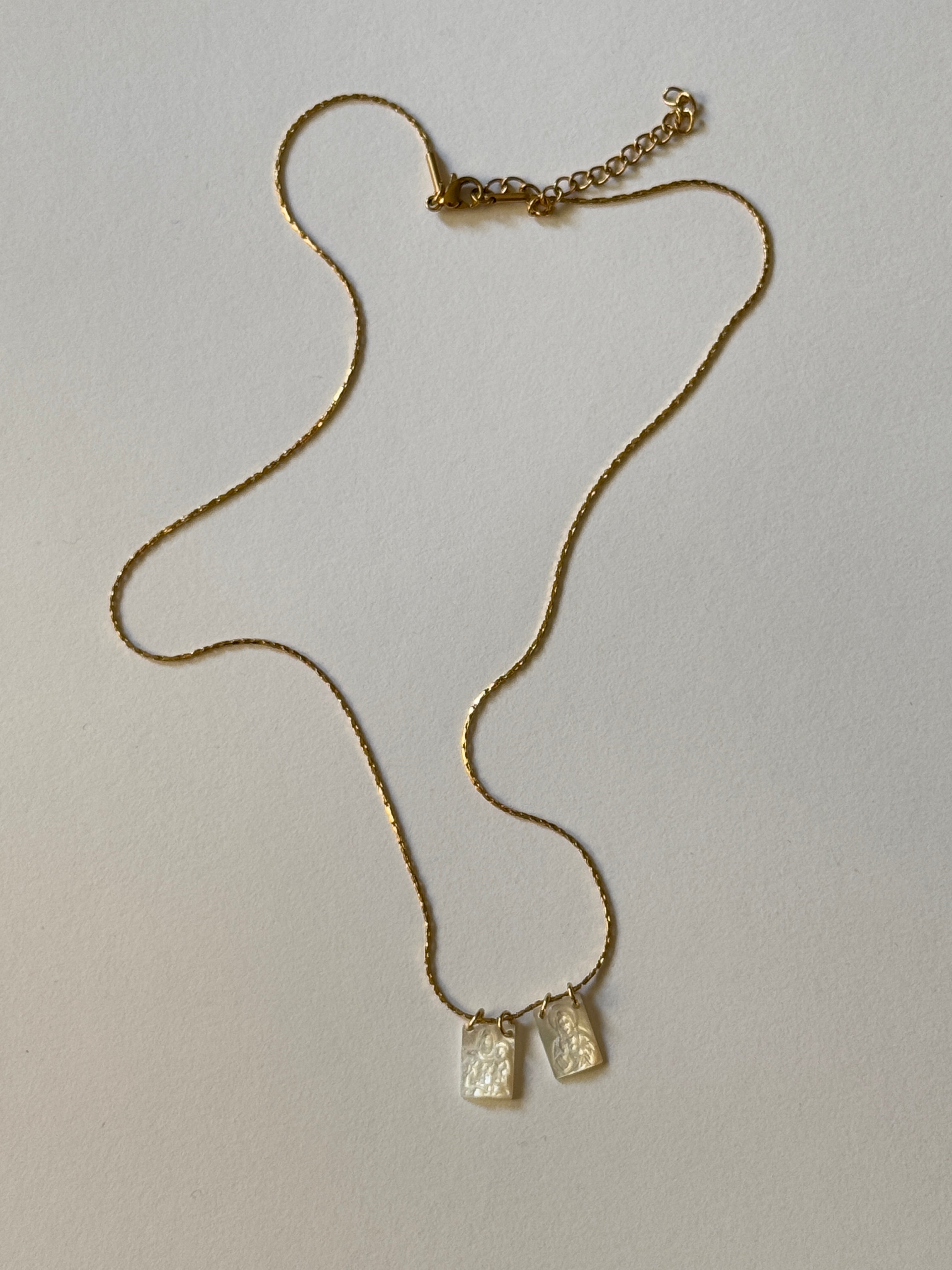 Collar Doble Madre Perla