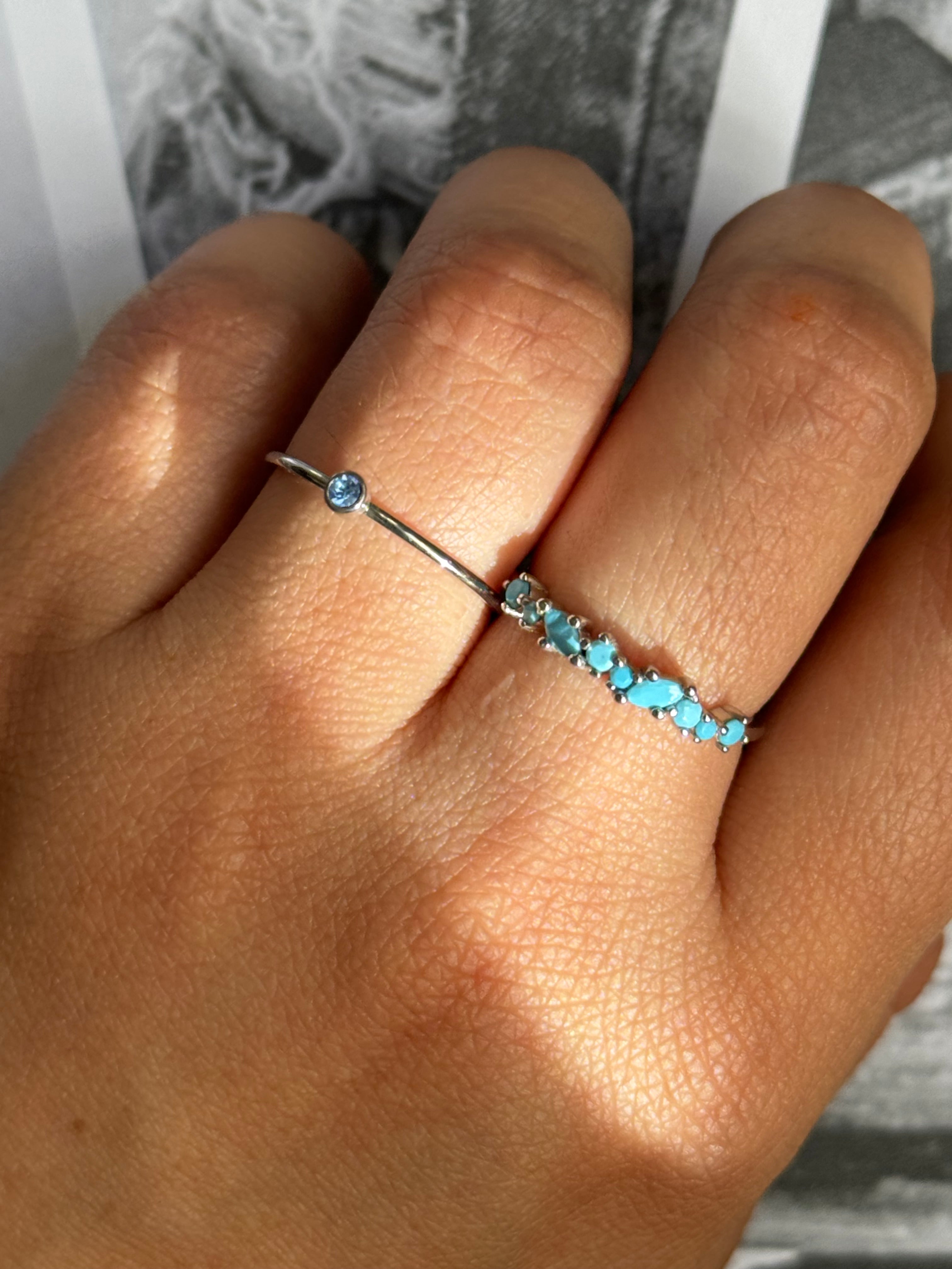 Anillos Dainty Colors