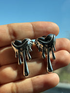 Aretes Blood Heart