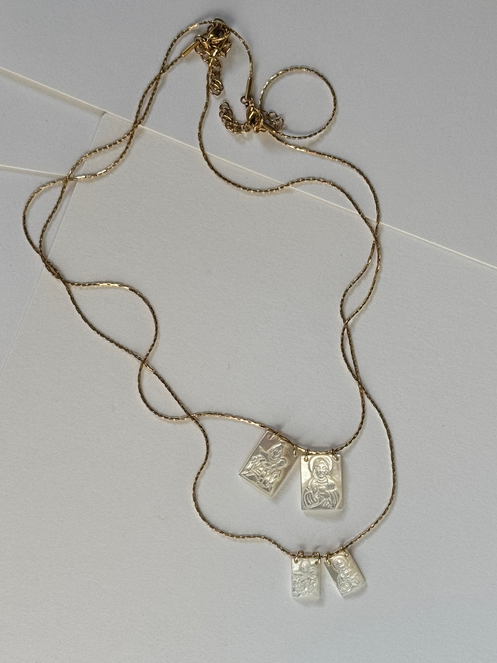 Collar Doble Madre Perla