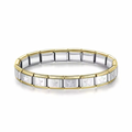 Pulsera Italian Silver + Gold