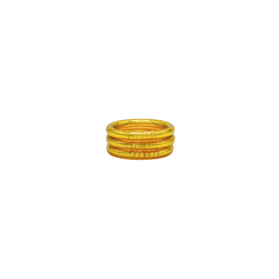 Set Buddha Ring Gold