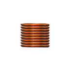 Single Buddha Black Orange
