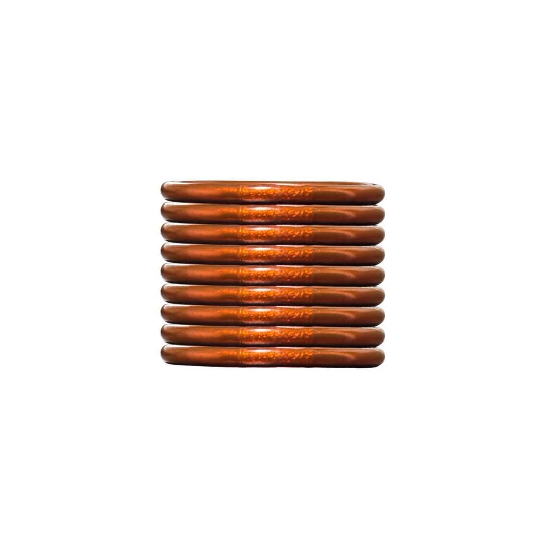 Single Buddha Black Orange