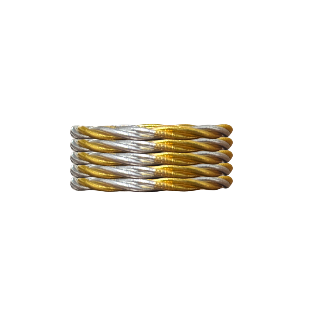 Twist Buddha Gold + Silver