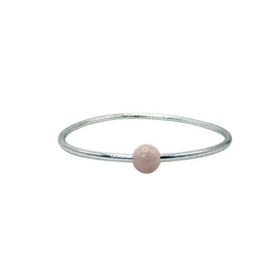 Cuarzo Rosa Buddha Silver
