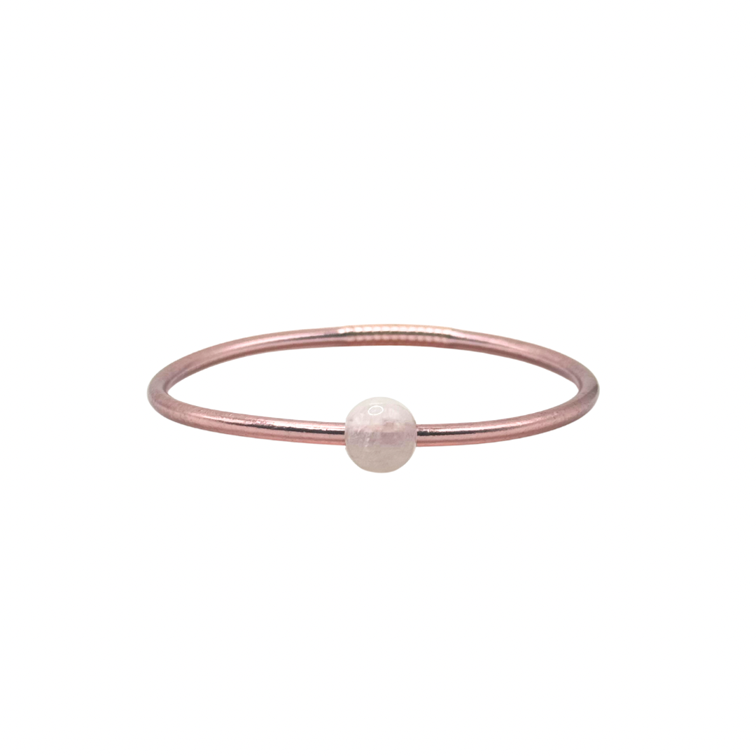 Cuarzo Rosa Buddha Rose Gold