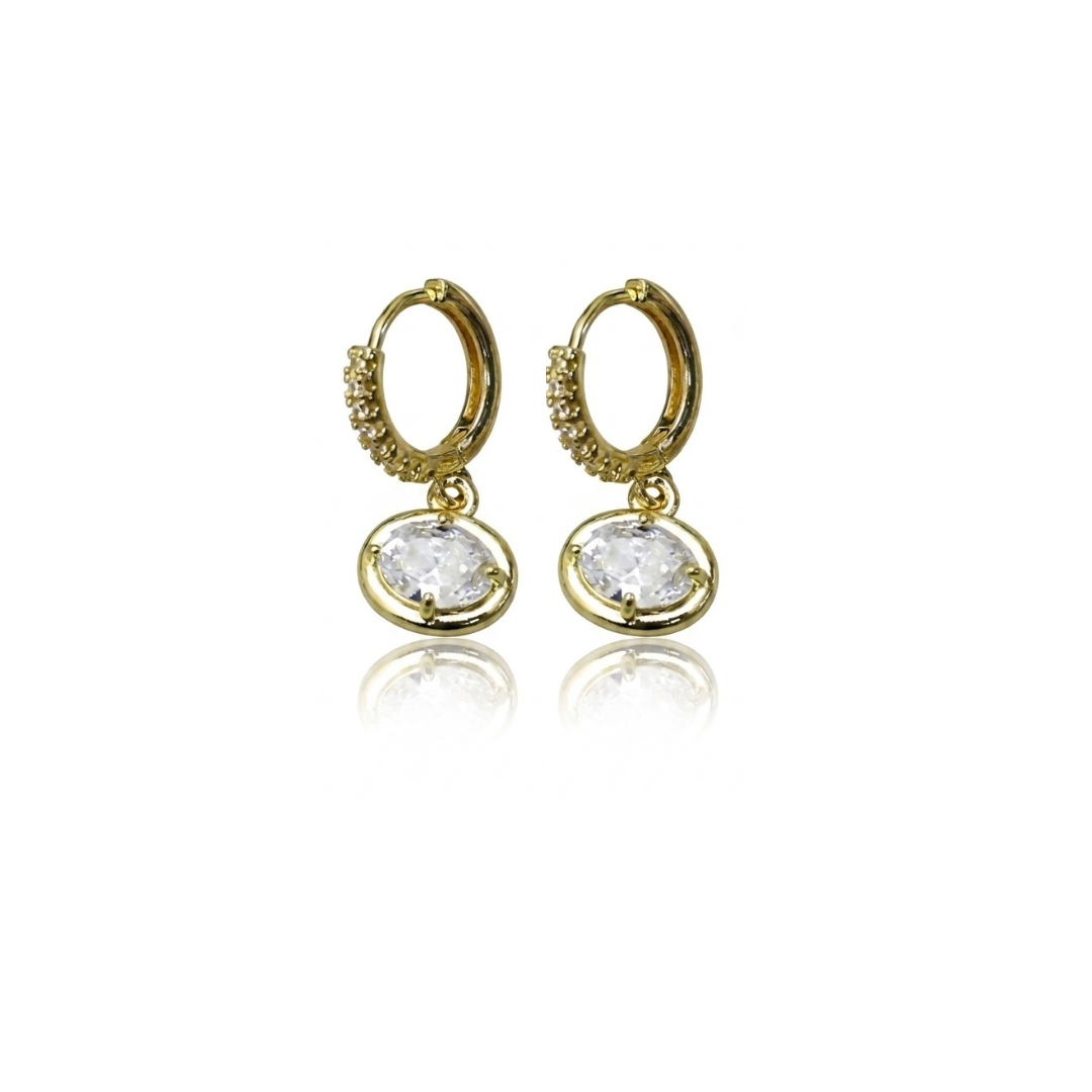 Odette Oval Hoops