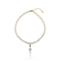 Materia White Necklace