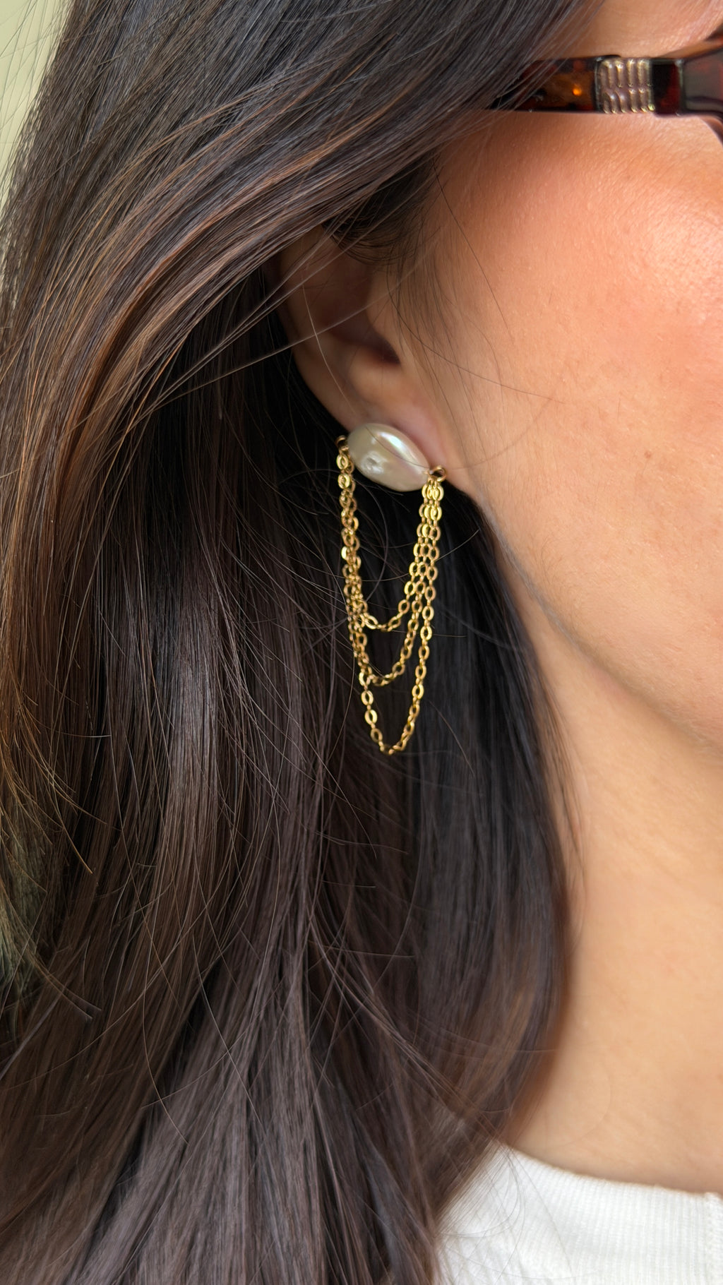 Perla Cascade Earrings