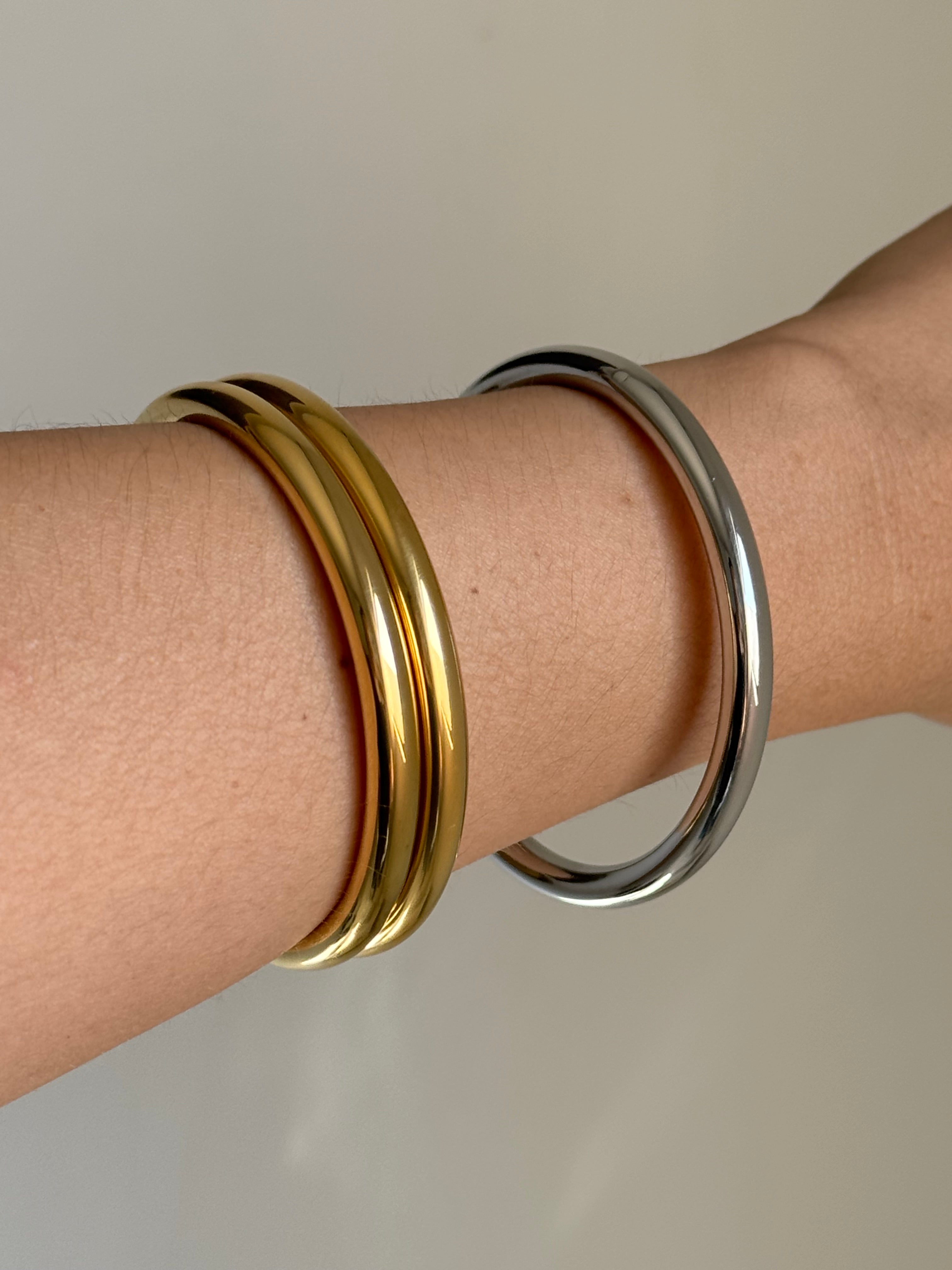 Pulsera Classic Barrel Gold