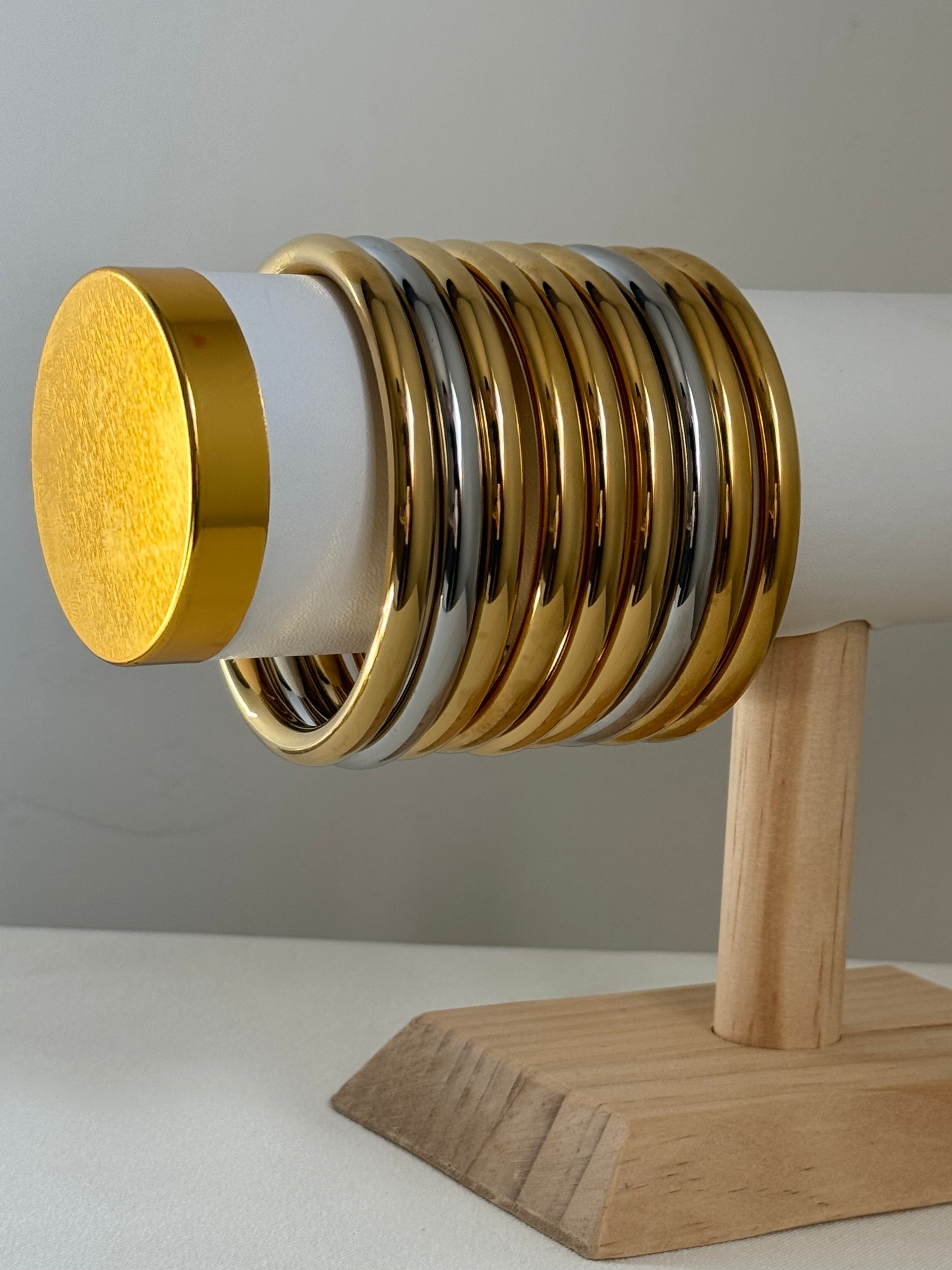 Pulsera Classic Barrel Gold