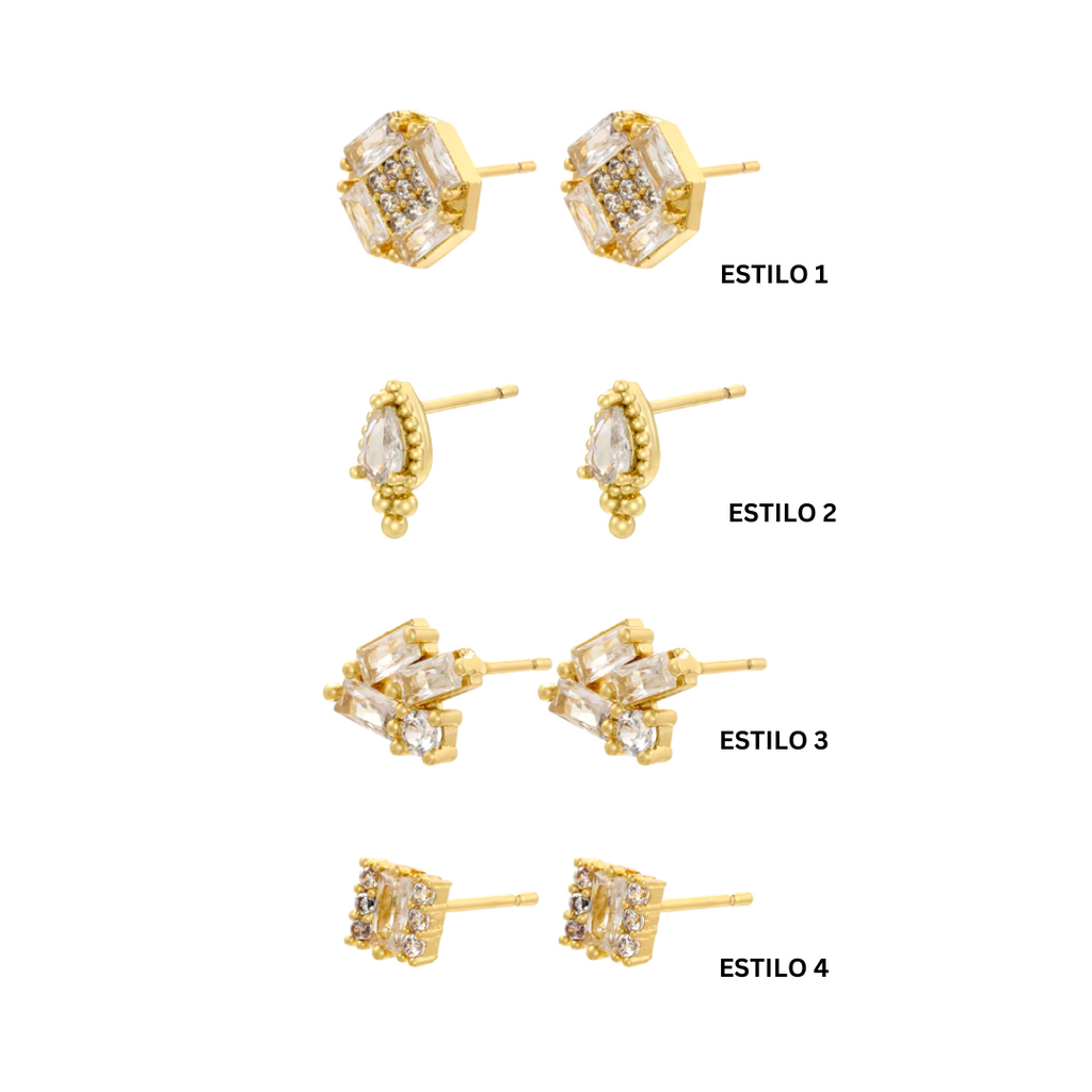 Aretes XS Zircon