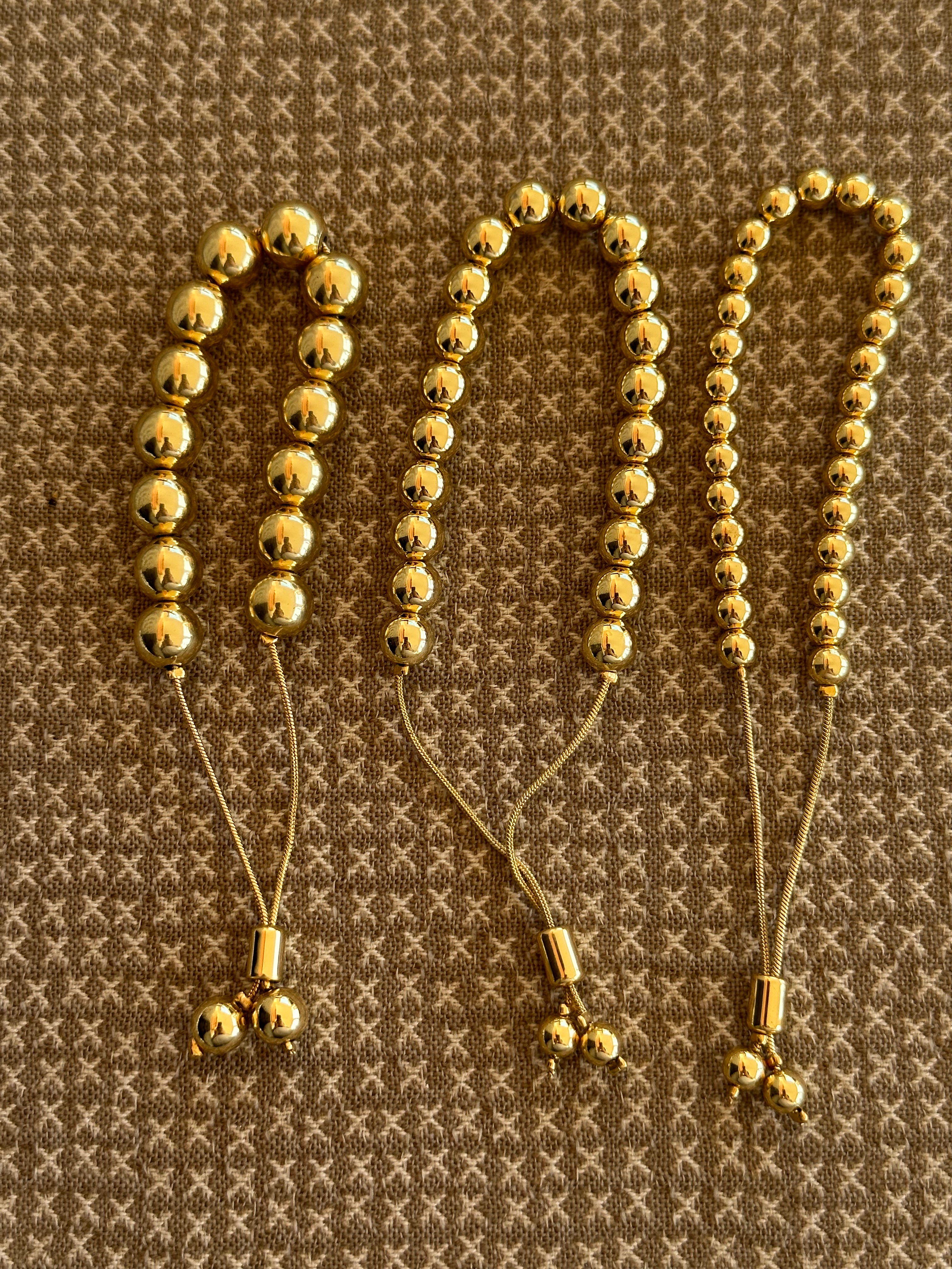 Pulsera Gold Beads