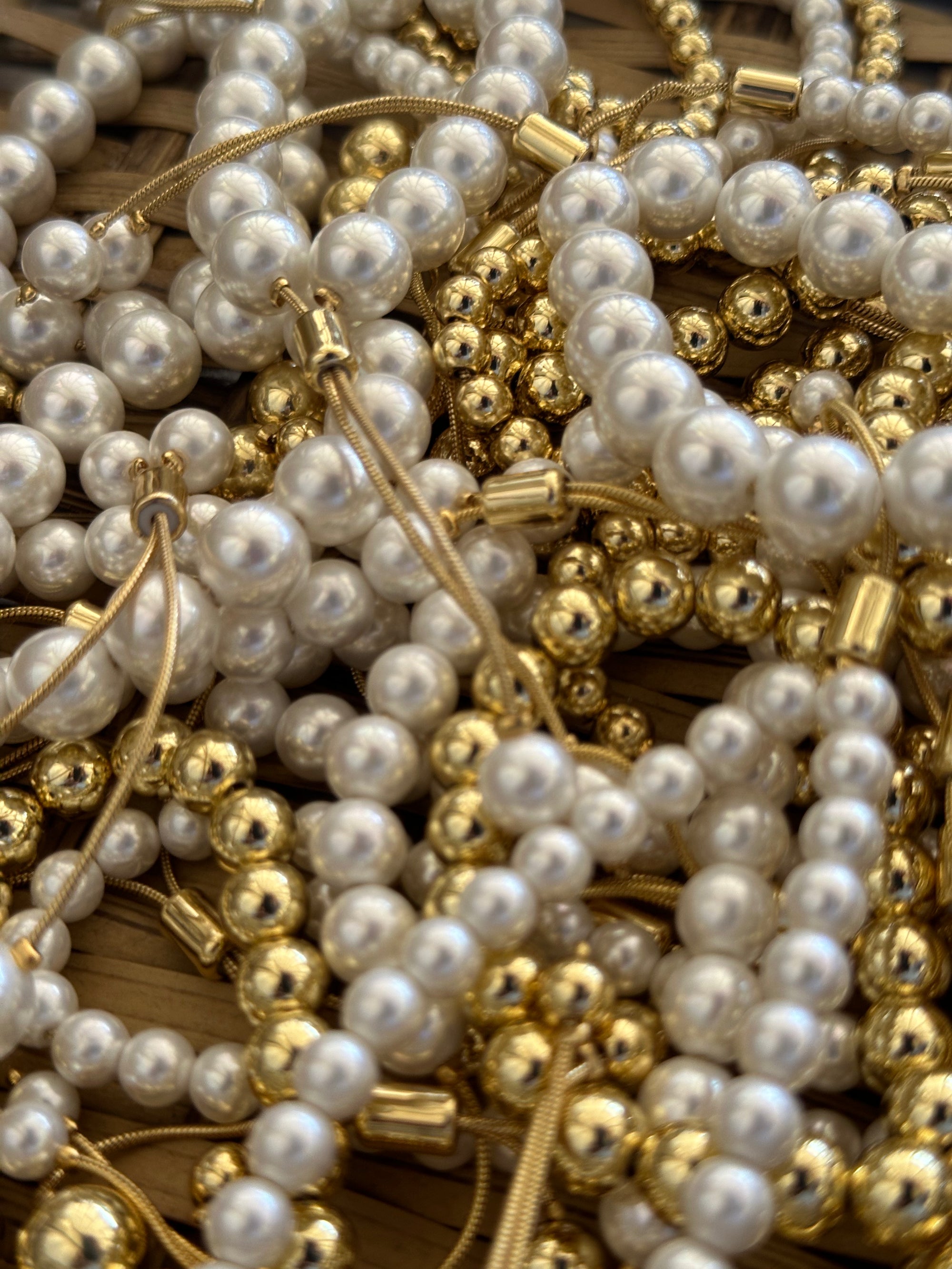 Pulsera White Pearl