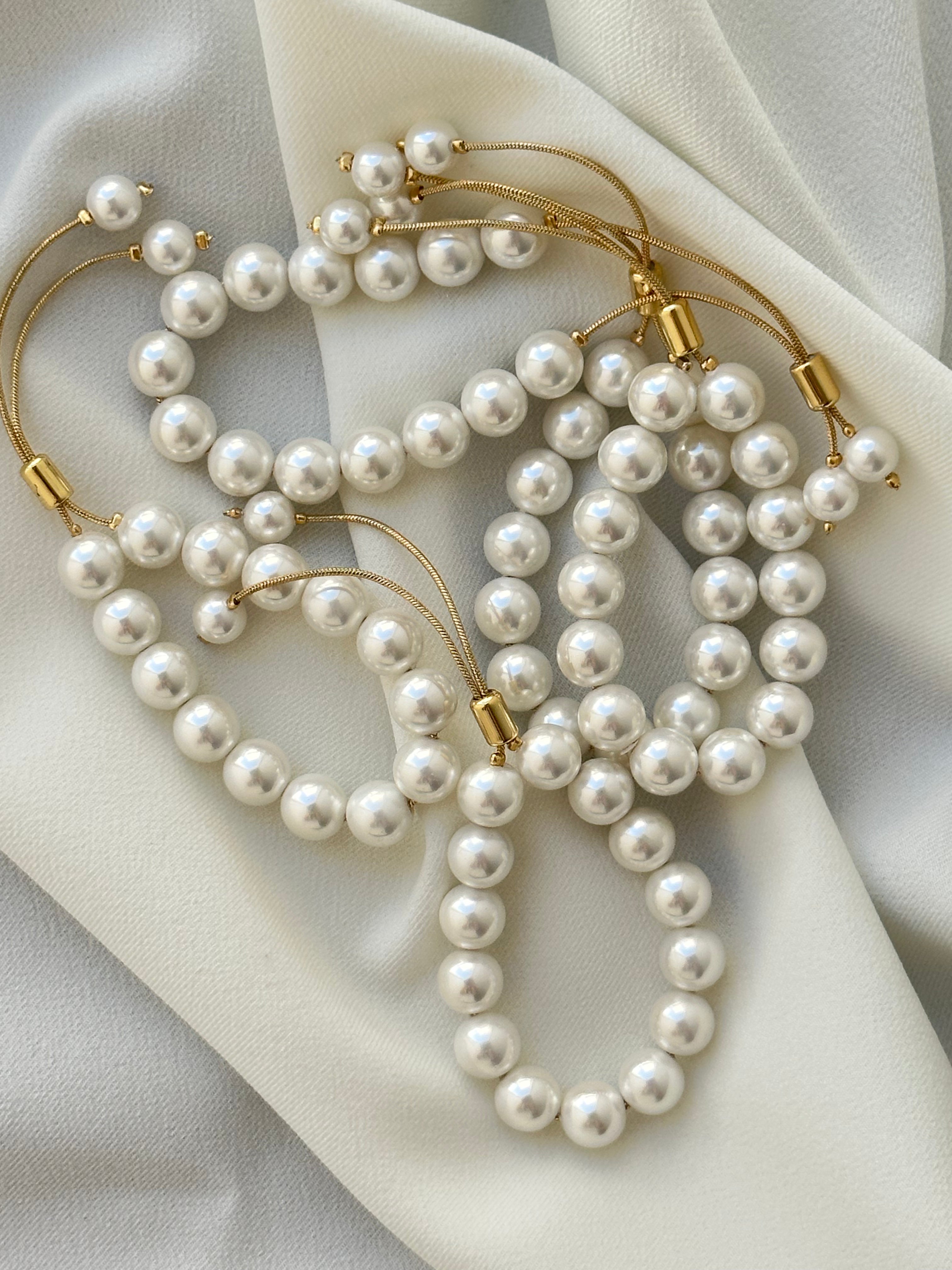 Pulsera White Pearl