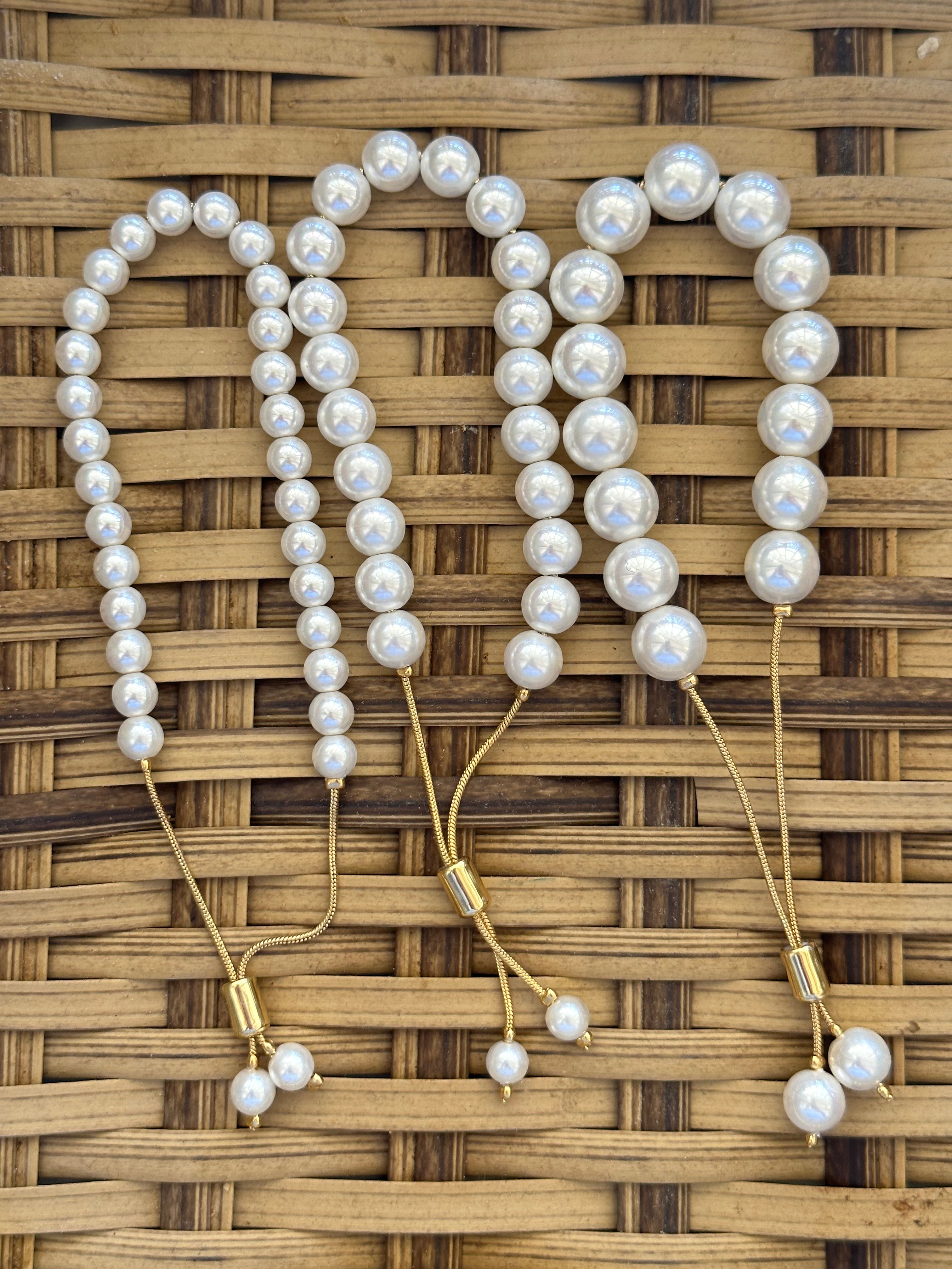 Pulsera White Pearl