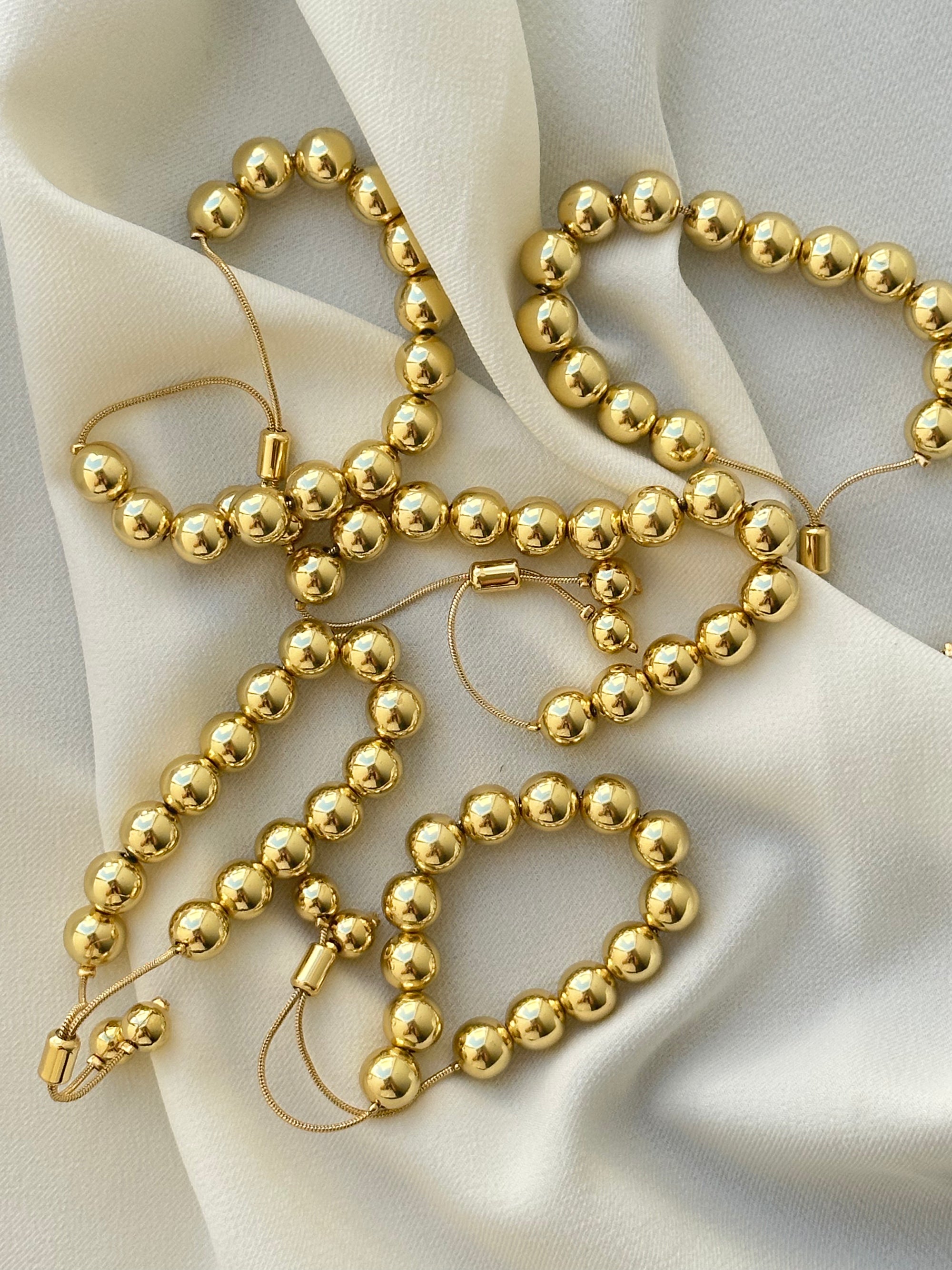 Pulsera Gold Beads
