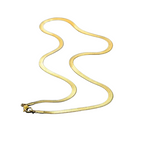 Cadena Planchada Gold