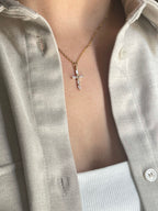 Collar Cruz Zirconias II