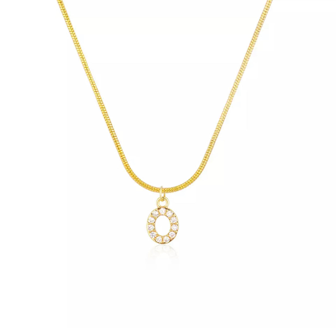 Collar Dainty Initial