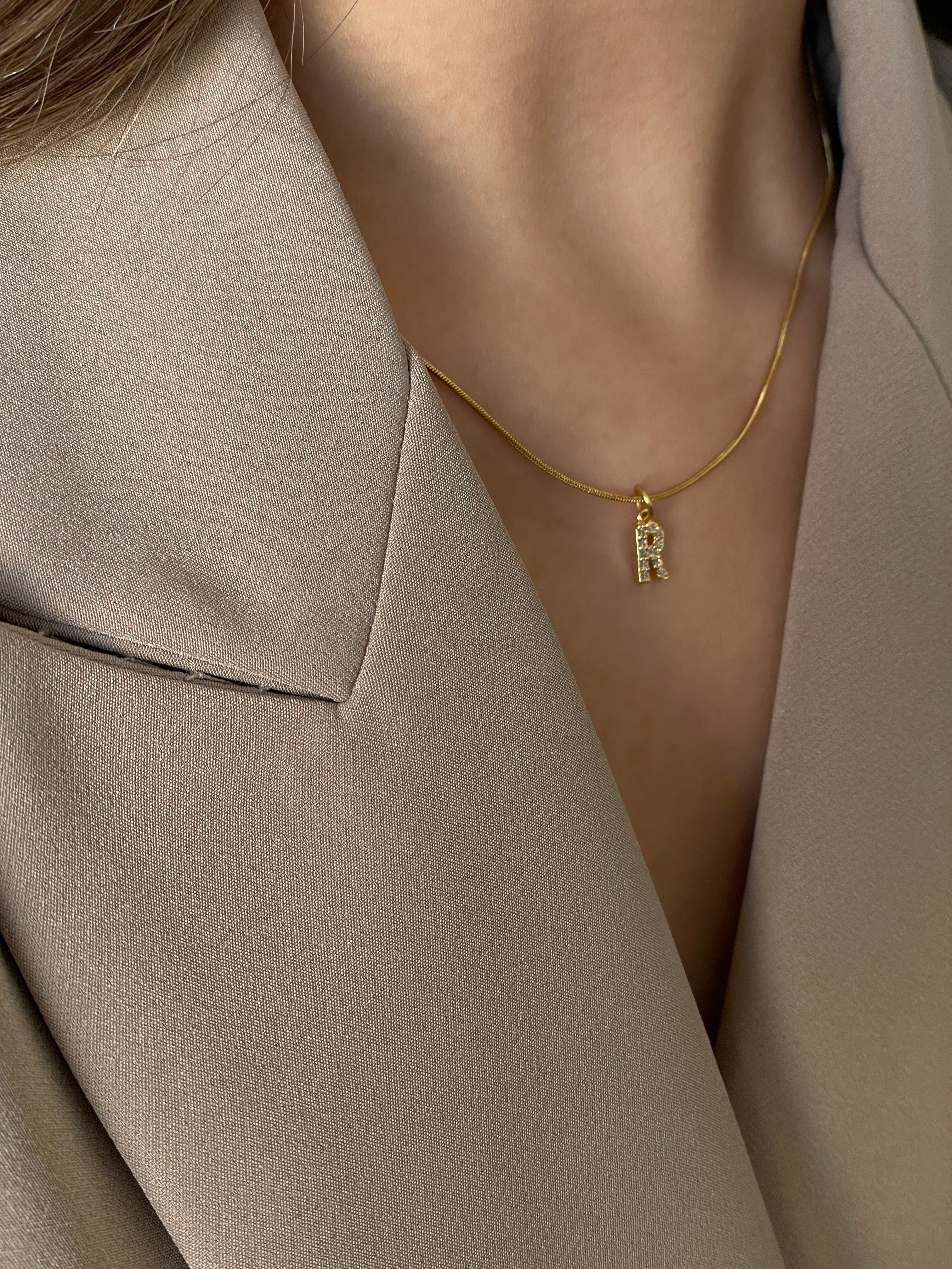 Collar Dainty Initial