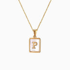 Collar Inicial Madre Perla