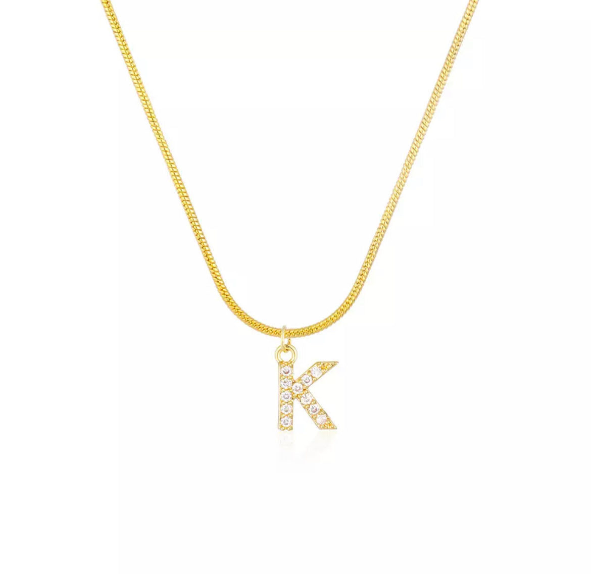 Collar Dainty Initial