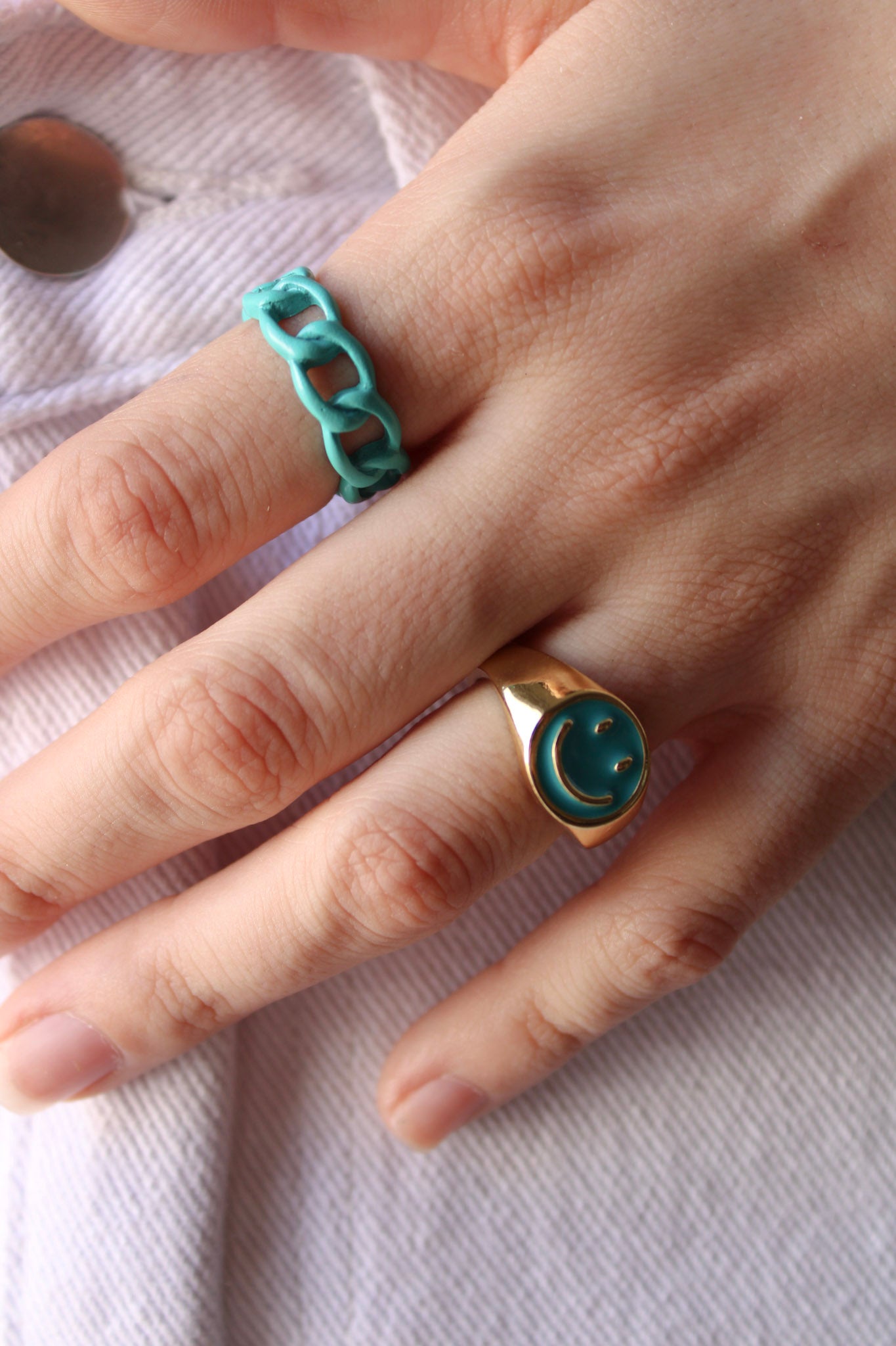 Anillo Happy Esmaltado