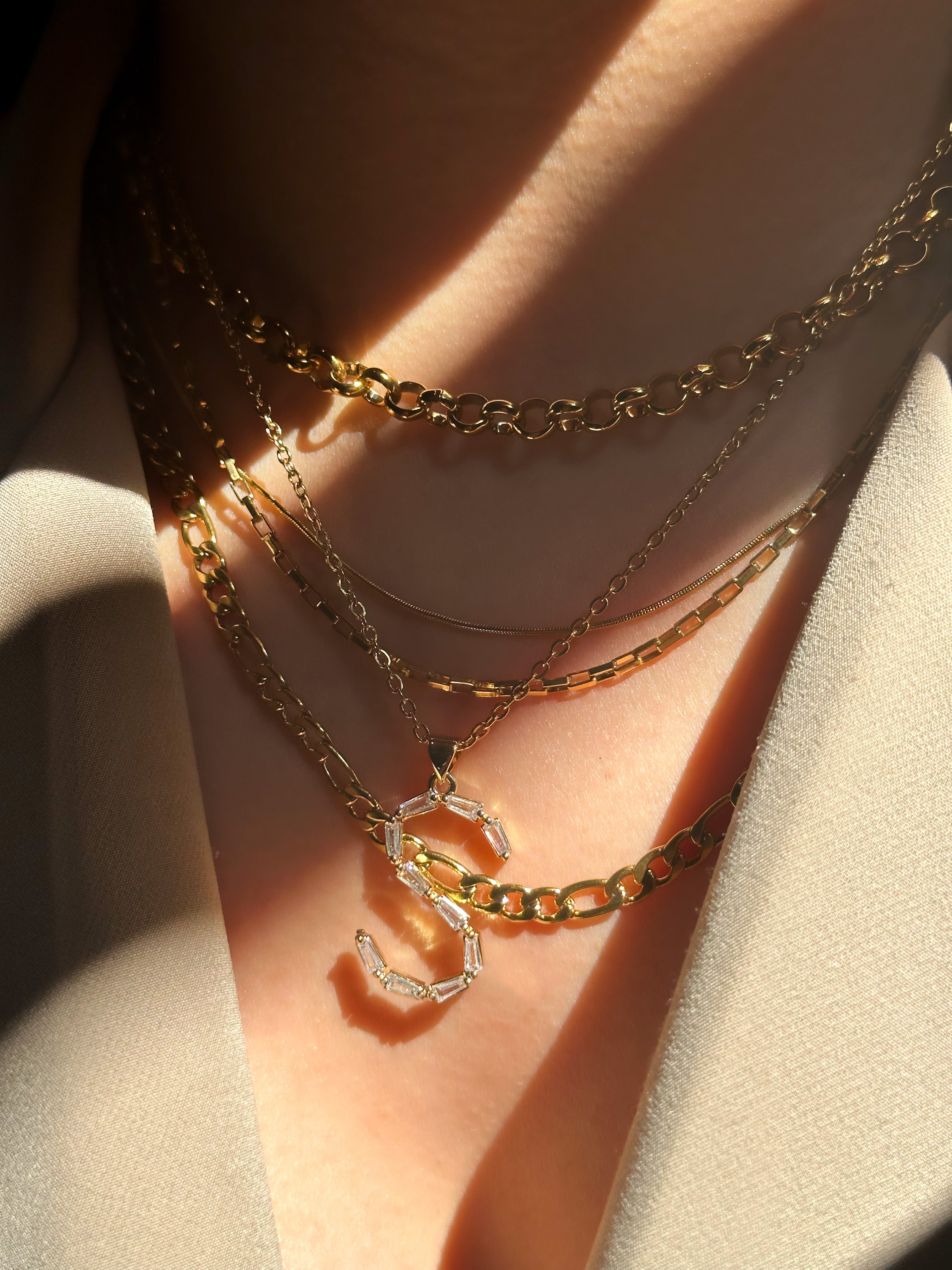 Collar Inicial Crystal