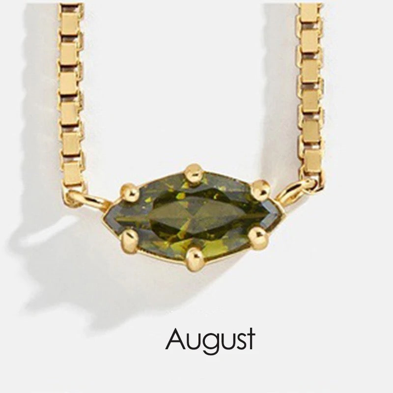 Collar Birth Stone