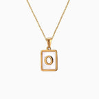 Collar Inicial Madre Perla