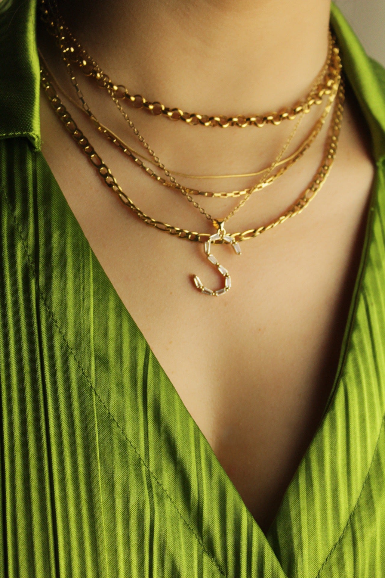 Collar Inicial Crystal